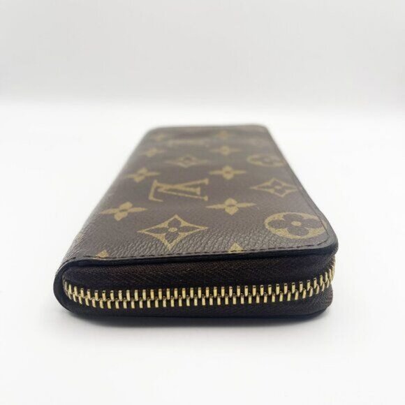 🌷Louis Vuitton Monogram Clemence Zippy Long Wallet Rose Ballerine Pink Interior - Picture 5 of 15